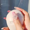 Pearl Ribbon Handmade Nail Tips - Oval / 진주 리본
