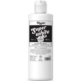 Higgins Super White Pigmented Drawing Ink, 16 Oz. Bottle (44101)