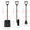 YARDWE 3- in- 1 Snow Shovel Kit with D- Grip