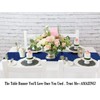 ShinyBeauty 12x72-Inch Rectangle-Sequin Table Runner- for Wedding/Party/Decor (12x72-Inch) (Navy Blue)