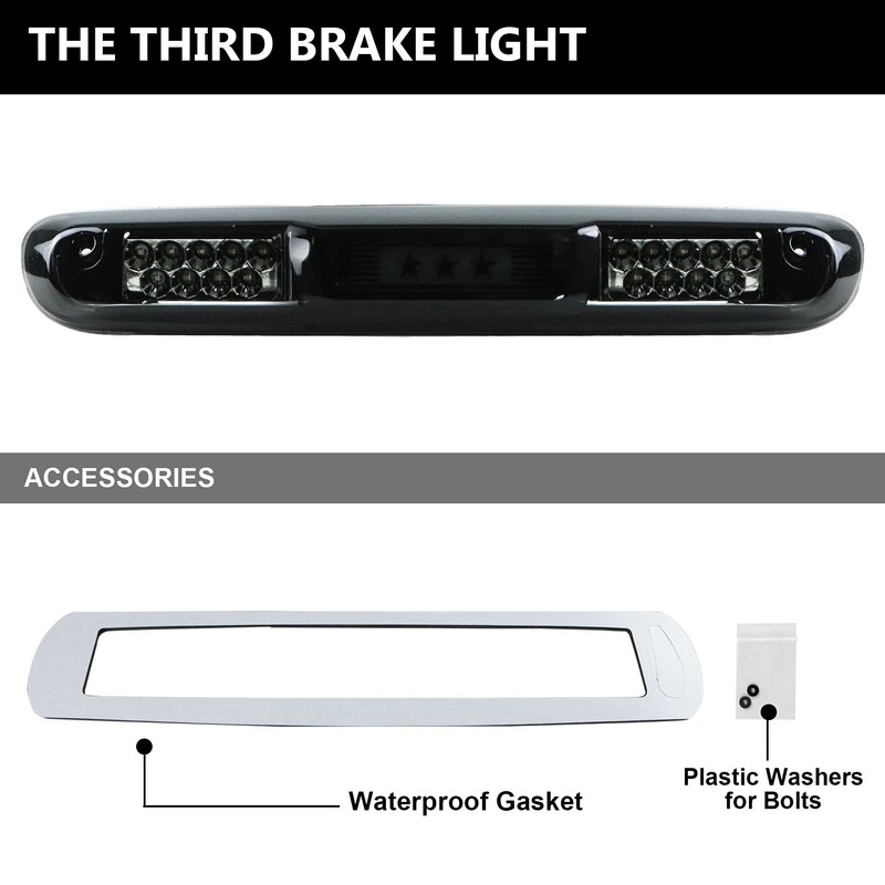 Tresound LED Third 3rd Brake Light for 2007-2013 Chevy Silverado