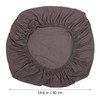 FOMIYES Round Loveseat Stretch Couch Cover Wear- Resistant All- Inclusive