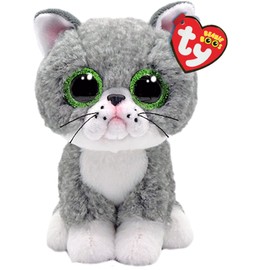 Ty - Beanie Boos - Fergus Grey Cat l/Toys