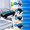Memory Foam Armrest Pads for Office Chairs – Soft Armrest