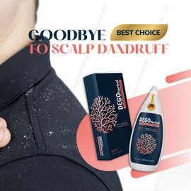 DEGO HERBAL Deep Refresh Zizyphus Scalp Care Shampoo – Gentle Cleanse for Healthy-Looking Hair 2.7 Fl Oz. Natural extract from tree bark