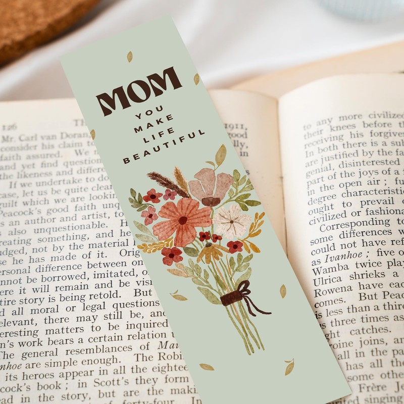 8’X2’ Bookmark for Mom | Gift for Mothers (Mom You