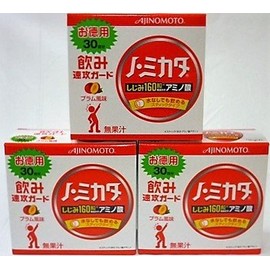 Ajinomoto No Mikata (Value Pack of 3) 0.1 oz (3 g) x 30 Packs