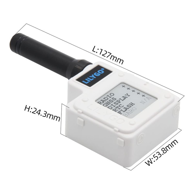 LILYGO T-Echo Meshtastic LoRa SX1262 Wireless Module 915MHz TTGO Development