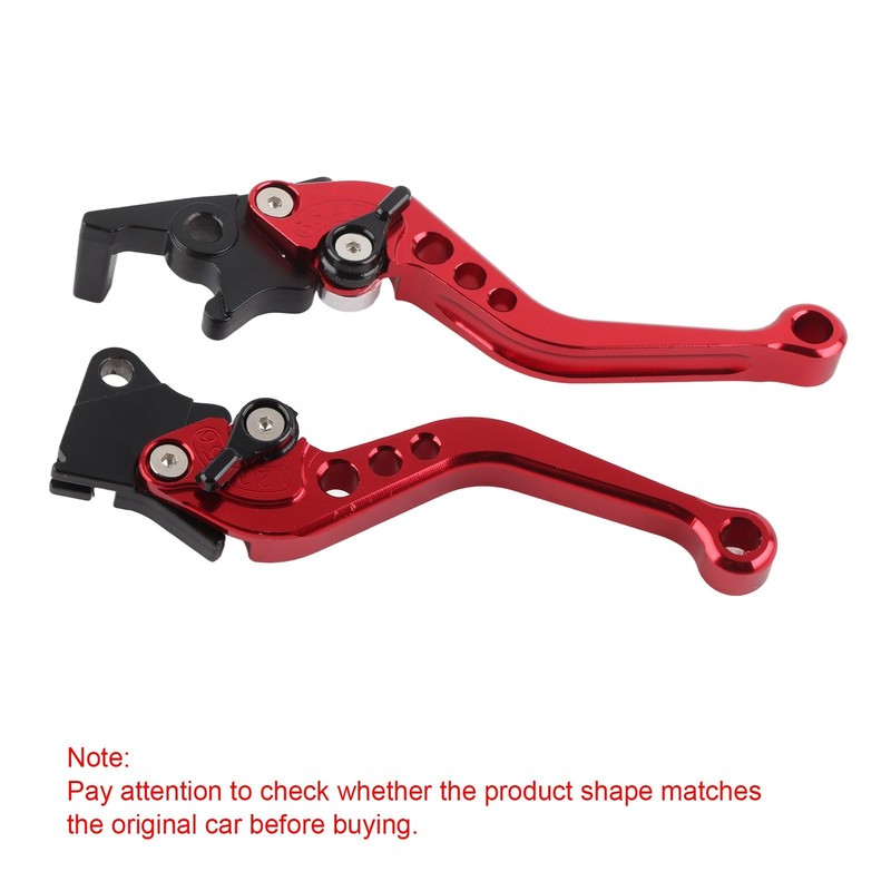 Clutch Brake Handle Levers, Keenso 1 Pair 7/8" Aluminum Alloy