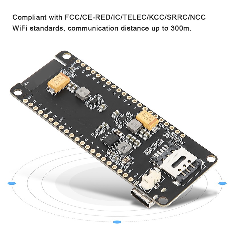 For TTGO TCall V1.4 ESP32 Wireless Communication Module Support WiFi