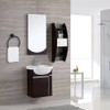 WEIKO Matte Black Towel Ring, Bathroom Hand Towel Holder Round