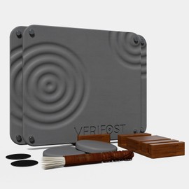 Pearl White 2PCs Large Drying Stone for Kitchen Counter, Stone Dish Drying Mat for Kitchen Counter, Quick Dry Mat with Non-slip Feet