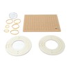 Macrame Board 11x15in Lightweight Macrame Braiding Board Reusable Grids Braiding
