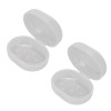 Unbranded 2pcs Swimming Earplug Storage Box Buckle Closure Breathable Holes