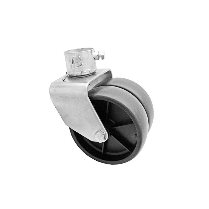 IUS Cap 2000lbs 6" Dual Trailer Jack Wheel Caster fits