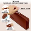 HomeGadget Makeup Brush Bag for Travel [ 22 x 11
