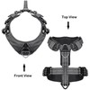 ICEFANG Dog Strap Harness with 4 x Metal Buckles,for Medium