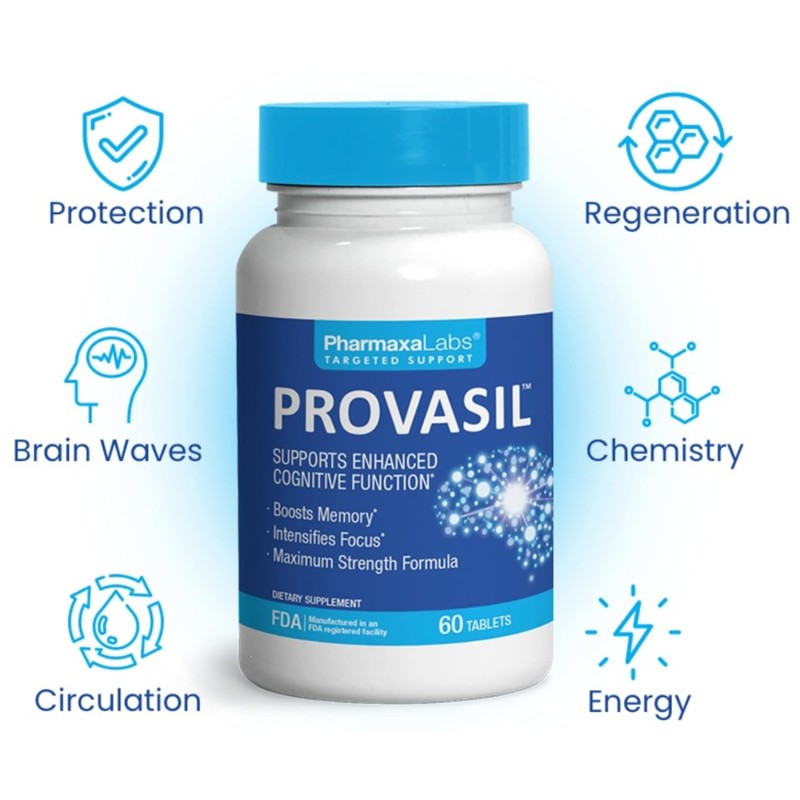 Provasil Boost Memory Intensifies Focus Increase Mental Performance (60)