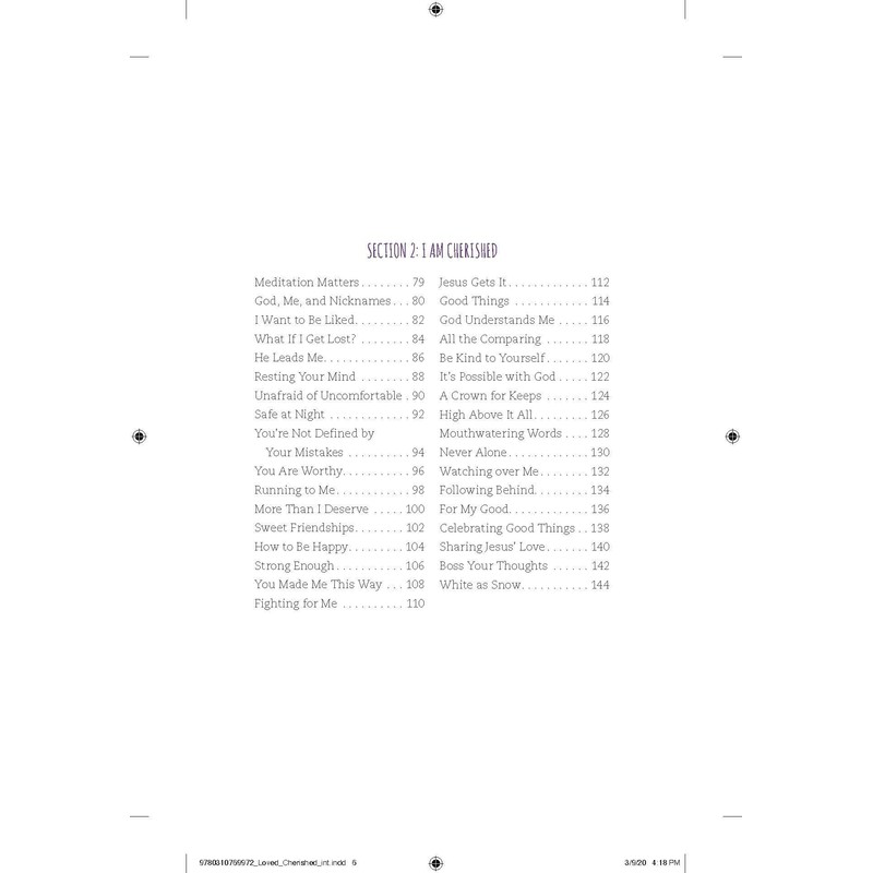 Loved and Cherished: 100 Devotions for Girls