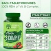 Generic Vitamin B Complex 100% RDA - 200 Tablets/Capsules -