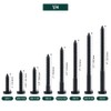 1/4 x 1-1/4" Black Hex Head Lag Screws Bolts (20