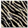 Printed Switch-Outlet Combo with matching Wall Plate - Tan Zebra