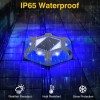 T-SUN 8Pcs Solar Deck Lights Deck Solar Dock LED Light