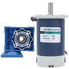 DC24V 5.5A 2200 r/min Worm Gear Reducer Motor 90W High
