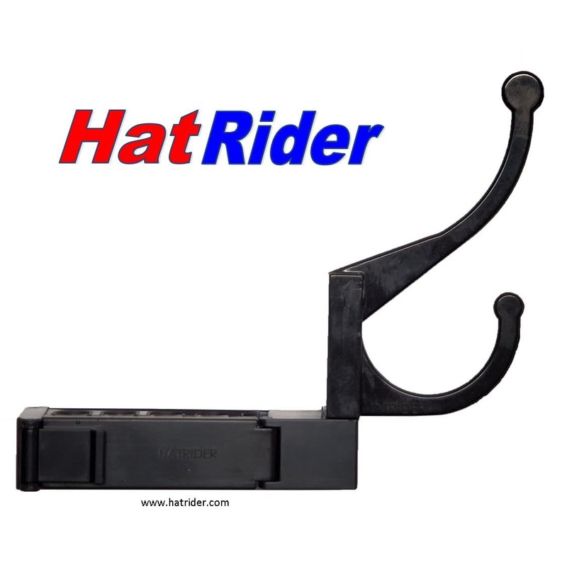 HatRider Cowboy Hat Rack & Sports Cap Headrest Hook