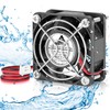 GDSTIME 60mm x 25mm 12V DC Waterproof IP67 Fan High