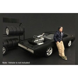 American Diorama Street Racing Crew Figure #3 - American Diorama 77433 - 1/18 Scale Figurine