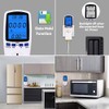 Power Meter Plug Energy Monitor Watt Backlight LCD Display Electricity