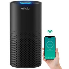 Afloia Air Purifiers for Bedroom Home Large Room, 2.4GHz Wi-Fi Smart 3 in 1 Filter Air Purifiers for Pets Allergy Odor Smoke Dust Mold Pollen, Air Cleaners Work with Alexa and Google Assistant