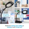 OttLite 2-in-1 ClearSun LED Magnifier Light Floor and Table Lamp