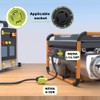 AOWEITOUR Generator Welder Adapter,NEMA L14-30P Male Plug to 6-50R Female