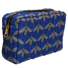 Gisela Graham Blue Cosmetic Bag One Size