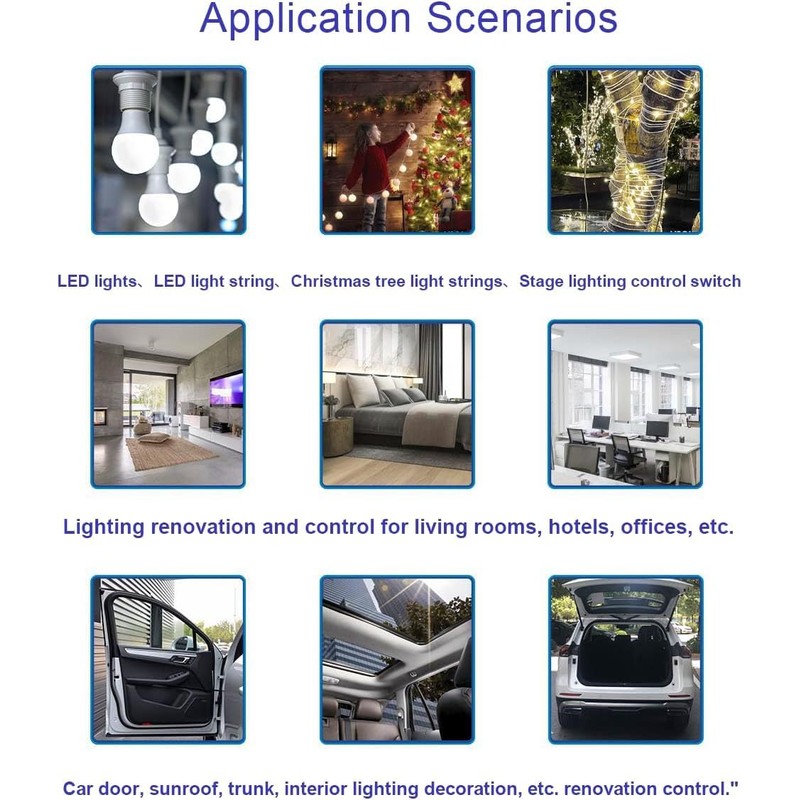 QIACHIP 433 MHz DC 5 V 6 V 12 V