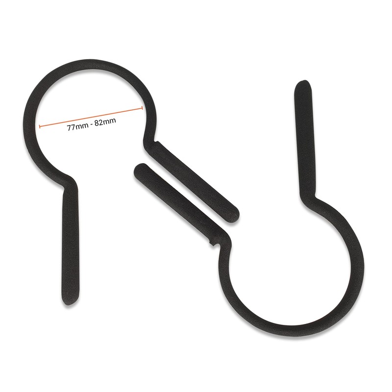 Minadax 2 x Filter Clamp Filter Remover Filter Pliers Metal