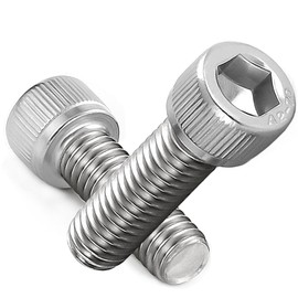 AMLOOPH M5 Screws - Allen Socket Head Cap Screws/Bolts, 5mm Diameter, 16mm Long, Stainless Steel, Hex Socket Bolt, Coarse Thread (Pack Of 20)
