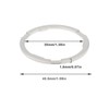 OTOTEC 4Pcs 1.8mm Cassette Freehub Spacer 40.5x35mm Compatible with Shimano