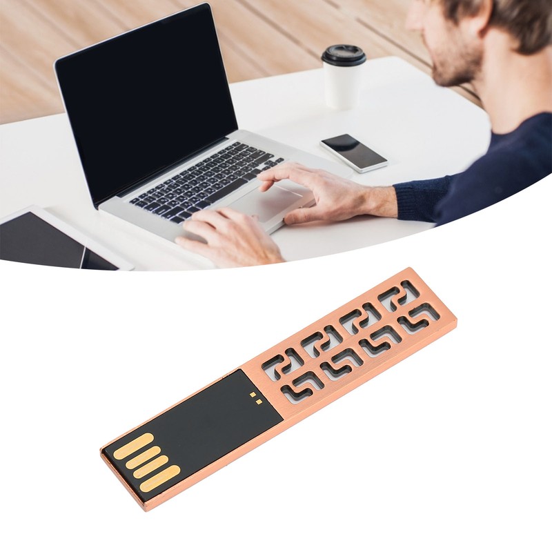 USB Flash Drive Thumb Metal 2.0 Portable Waterproof Metal Storage