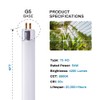 F54T5/865/HO Fluorescent Tube Light Bulb, 46 Inch, 54W, 6500K Daylight,