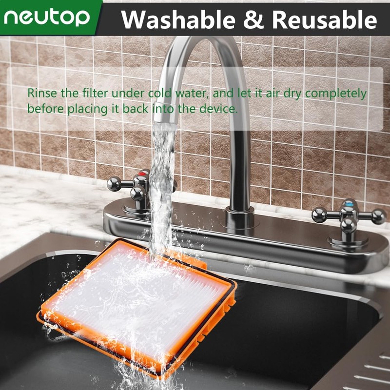 Neutop Replacement Filters Compatible with All Shark AI AV2501S AV2501AE