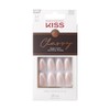 KISS Elegante kit de manicura de uñas francesas con acabado
