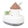 Windmill Music Box Humidifier Creative Bedroom Office Wireless Portable Rotating