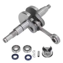 Crank Crankshaft Piston Kit for Stihl MS170 017 Chainsaw - Fit, Smooth Surface - Suitable for Chainsaw Parts Replacement