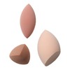 e.l.f. Total sponge set, multi-use make-up sponge set for flawless