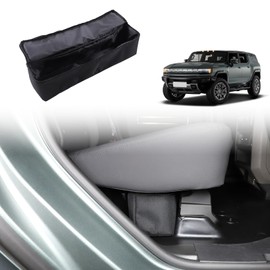 Aotumcer Underseat Storage Box Compatible with Hummer EV 2024 2025 2026 SUV Auto Rear Under Seat Storage Box Organizer Oxford Cloth Organizer and Storage, Space Saving, 1 Pack