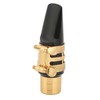 Alto Sax Mouthpiece Kit with Cap Ligature Metal Brass Saxophone