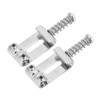 6pcs Chrome Plated Metal Bridge String Tremolo Saddle Part for